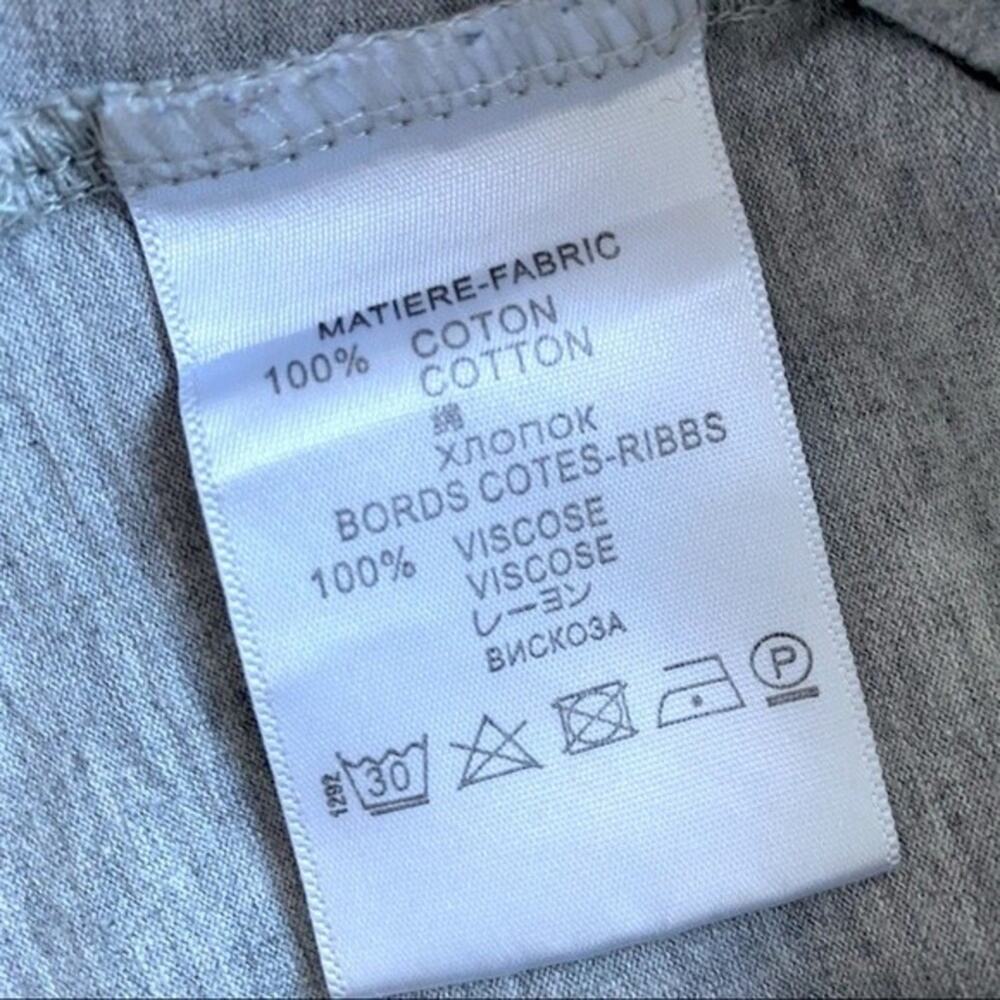 Balenciaga AW17 Gray Photoshoot Print Oversized T-Shirt Size M - Picture 5 of 8